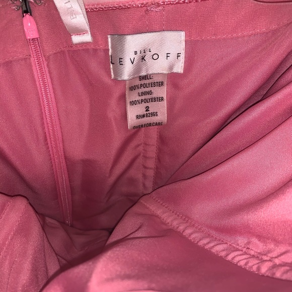 Long blush bridesmaid or wedding gown - Picture 4 of 5